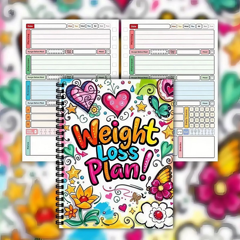 12 Weeks Weight Loss Plan Book - огляд і ціна Fitness Journal Planner