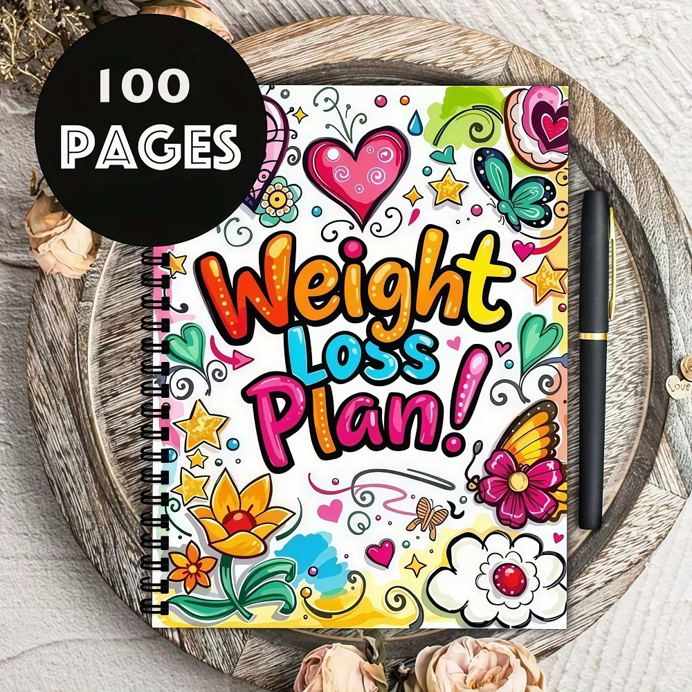12 Weeks Weight Loss Plan Book - огляд і ціна Fitness Journal Planner